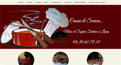 Desktop Screenshot of cuisine-services.com